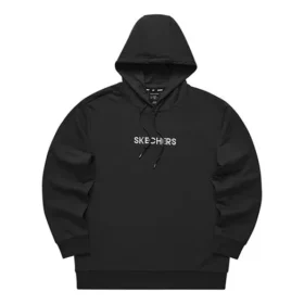 Hanorac casual cu imprimeu logo „Black Pink”