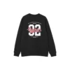 Hanorac cu imprimeu numeric „Grey Black White”