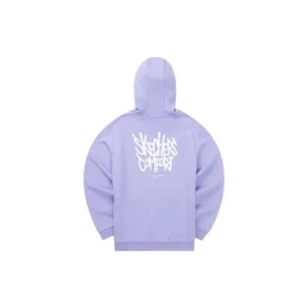 Hanorac cu imprimeu „Purple White”