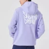 Hanorac cu imprimeu „Purple White”