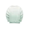 Hanorac cu litere în degrade „Green White”