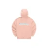 Hanorac cu logo imprimat „Blue Pink Black White”