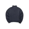 Hanorac sport casual din tricot larg „Negru”