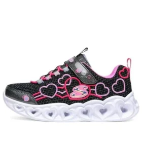 Heart Lights Low-Top K Negru/Roz