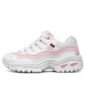 Hello Kitty x Skechers Low-Top roz/alb