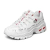 Hello Kitty x Skechers pantofi de alergare cu talpă joasă, albi