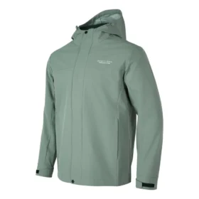 Jachetă 3-în-1 cu fermoar, culoare solidă „Teal”