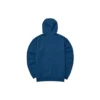 Jachetă casual colorată cu glugă și fermoar „Blue Orange”