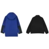 Jachetă casual cu glugă 3-în-1 „Black Blue”