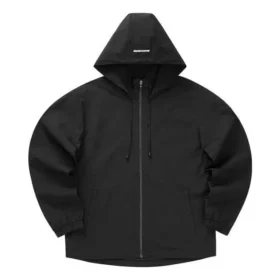 Jachetă casual cu glugă „Black White Olive Green”