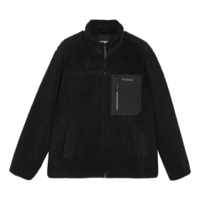 Jachetă casual din blană „Black”