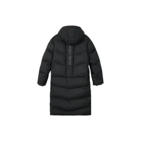 Jachetă casual lungă din puf „Black”
