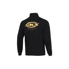 Jachetă casual Skechers x SKX cu imprimeu logo „Negru Galben”