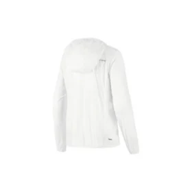 Jachetă țesută cu logo imprimat „White”
