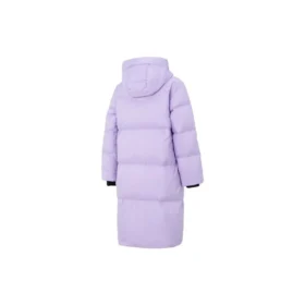 Jachetă lungă casual din puf „Violet”