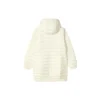 Jachetă lungă din puf „White”