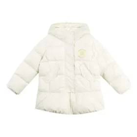 Jachetă matlasată cu glugă „White”
