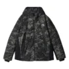 Jachetă sport camuflaj „Negru-verde”
