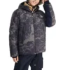 Jachetă sport camuflaj „Negru-verde”