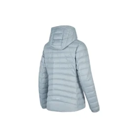Jachetă ușoară din puf, rezistentă la vânt, cu țesătură „Grey”