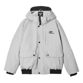 Jachetă Waterproof și călduroasă cu glugă din seria Lifestyle „Grey”