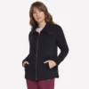 Jacheta cu fermoar integral GO SNUGGLE Tunic