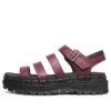 Jammers Poppin” Sandale cu curele „Burgundy”
