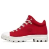 Jeremy Ville x Skechers Roadies Teniși din pânză cu talpă înaltă Roșu/Alb
