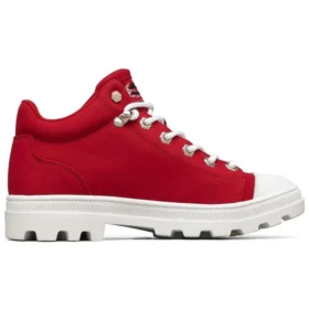 Jeremy Ville x Skechers Roadies Teniși din pânză cu talpă înaltă Roșu/Alb