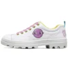 Jeremyville x Skechers Roadies Teniși din pânză cu talpă joasă Alb