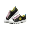 Jeremyville x Skechers Roadies Teniși din pânză cu talpă joasă Negru