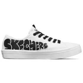 Jeremyville x Skechers V”Lites Low-Top Sneakers Alb/Negru