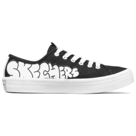 Jeremyville x Skechers V”Lites Low-Top Sneakers Negru/Alb
