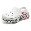 Max Cushioning Foamies „Alb Negru Roz”