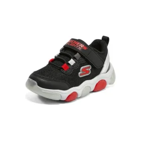 Mighty Glow Sneakers „Negru Roșu”