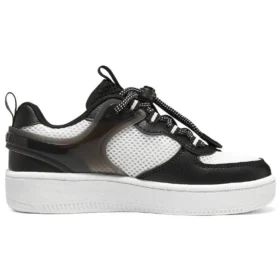 Încălțăminte casual de skateboard „Alb Negru”