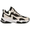 Încălțăminte cu talpă groasă „Beige Black”
