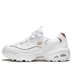 Încălțăminte D’ Lites Copper Divine cu talpă groasă, model low-top, crem