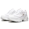 Încălțăminte D’ Lites Copper Divine cu talpă groasă, model low-top, crem
