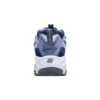 Încălțăminte D’ Lites Velvet Low-top Clunky Gri/Albastru