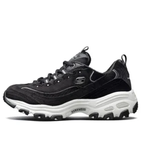 Încălțăminte D’ Lites Velvet Low-Top Daddy Negru/Alb