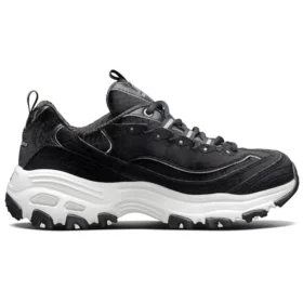 Încălțăminte D’ Lites Velvet Low-Top Daddy Negru/Alb
