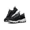 Încălțăminte D’ Lites Velvet Low-Top Daddy Negru/Alb