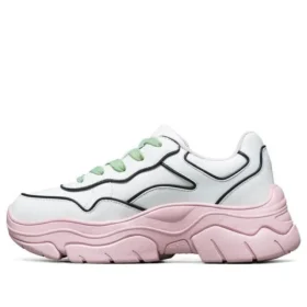 Încălțăminte „D” Low-Top AMP pentru bărbați, albi/roz
