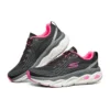 Încălțăminte de alergare cu talpă joasă și Max Cushioning, negru/roz