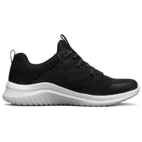 Încălțăminte de alergare cu talpă joasă Ultra Flex 2.0 Negru/Alb