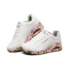 Încălțăminte de alergare James Goldcrown x Skechers Uno Low, albi