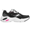Încălțăminte de alergare Stamina Airy Low – Negru/Alb