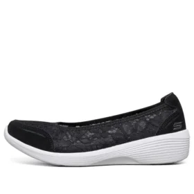Încălțăminte slip-on Arya Negru/Alb