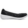 Încălțăminte slip-on Arya Negru/Alb